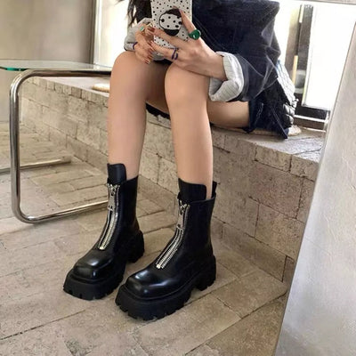 SENNA | CHUNKY ANKLE BOOTS