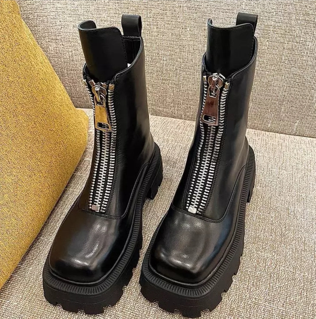 SENNA | CHUNKY ANKLE BOOTS