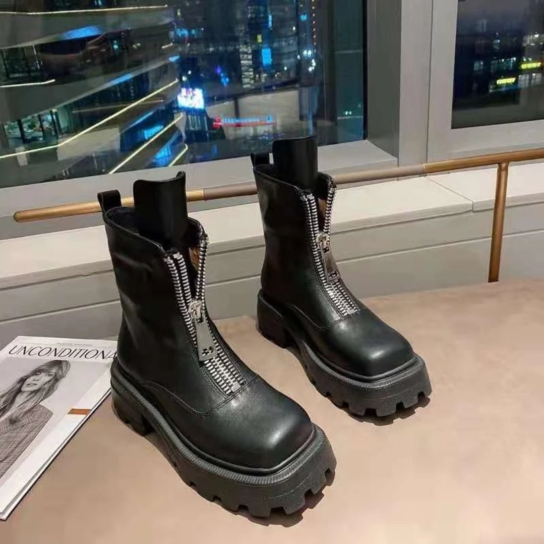 SENNA | CHUNKY ANKLE BOOTS