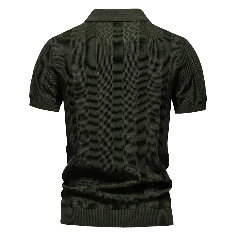 Viki® | Cotton Striped Polo