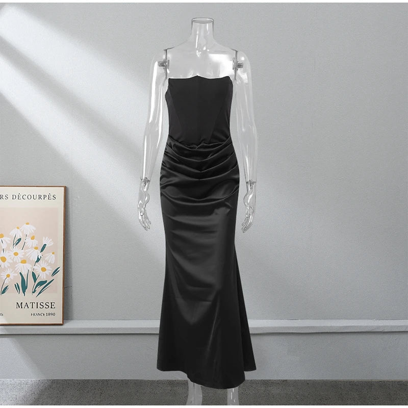 ARIELLE | SATIN DRESS