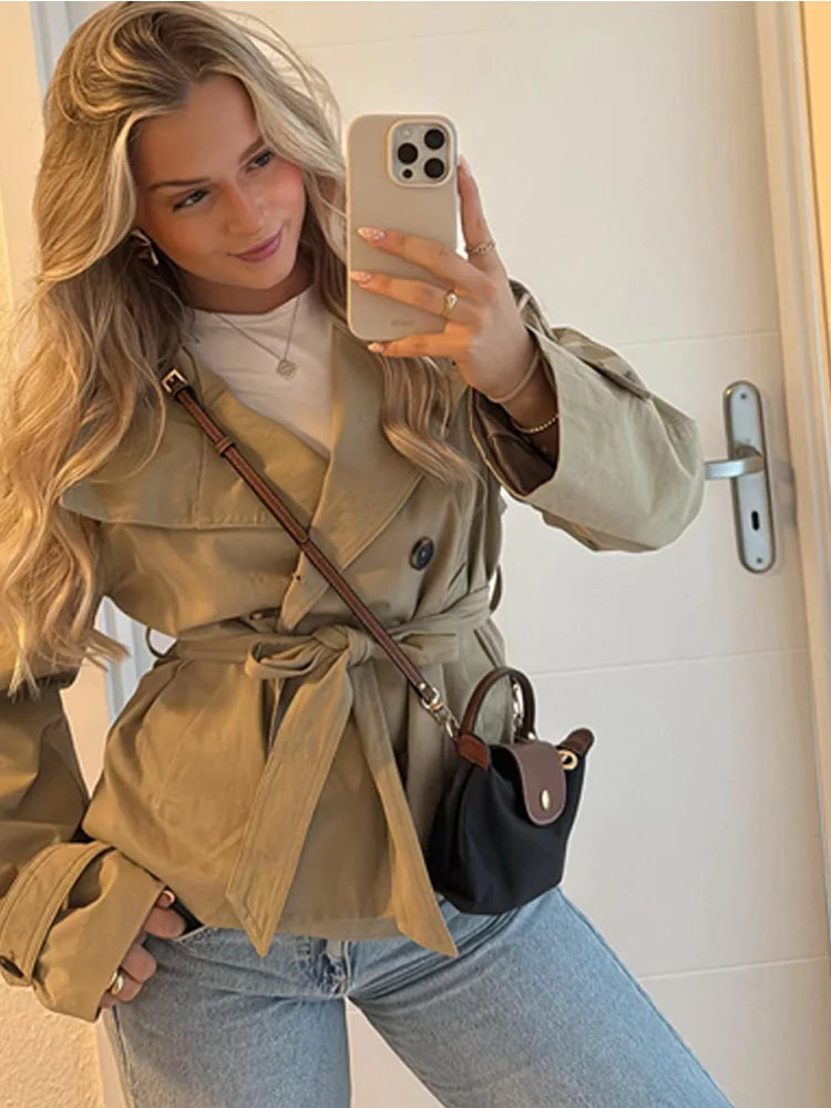 CASUAL COAT STAND COLLAR