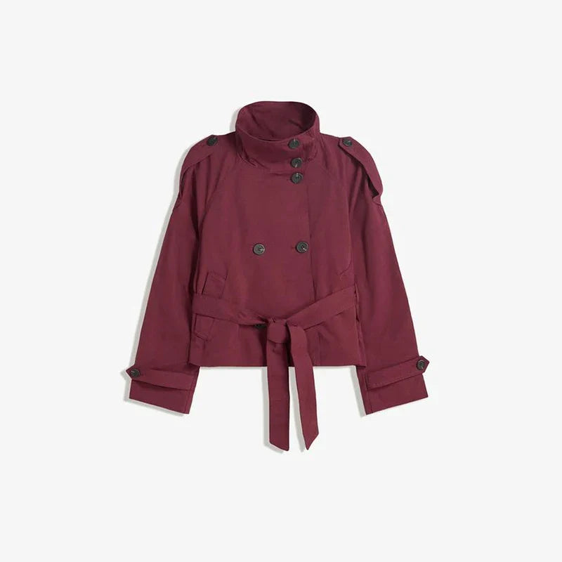 CASUAL COAT STAND COLLAR