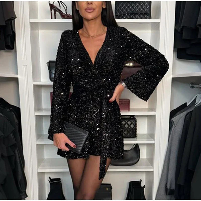 MARINA | ELEGANT GLITTER JUMPSUIT