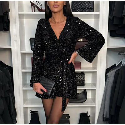 MARINA | ELEGANT GLITTER JUMPSUIT