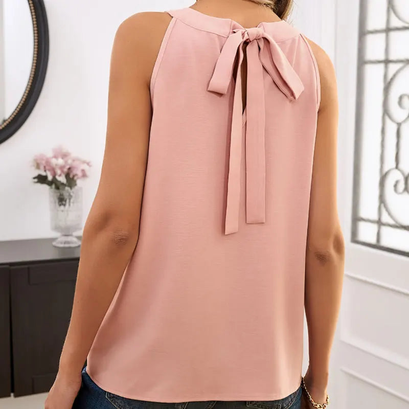 Viki – Relaxed Fit V-Neck Blouse