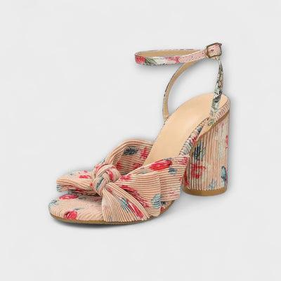 Viki - Sandals with a thick bow