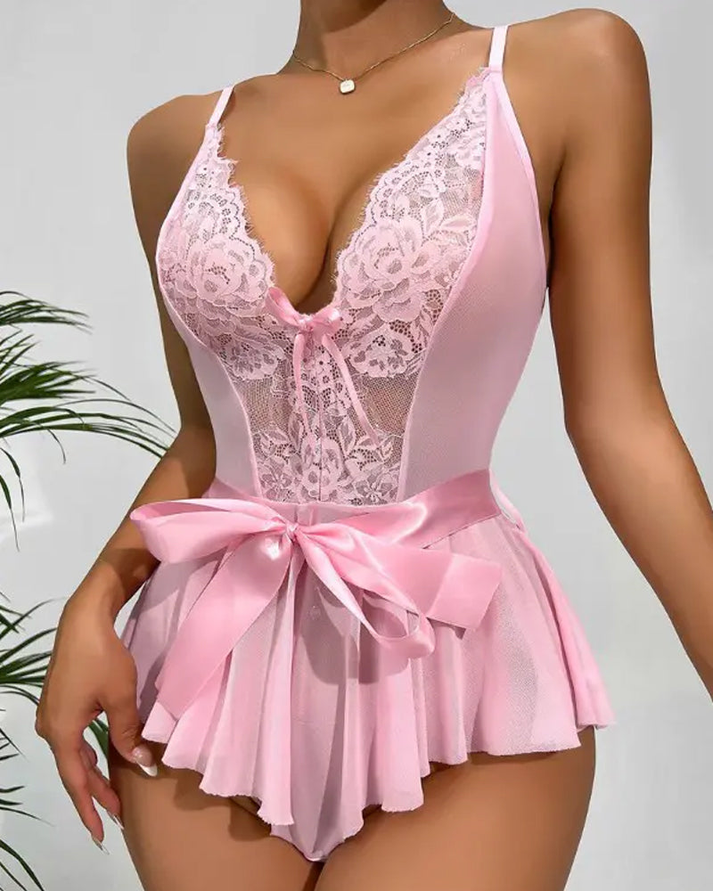 Sexy lace one piece