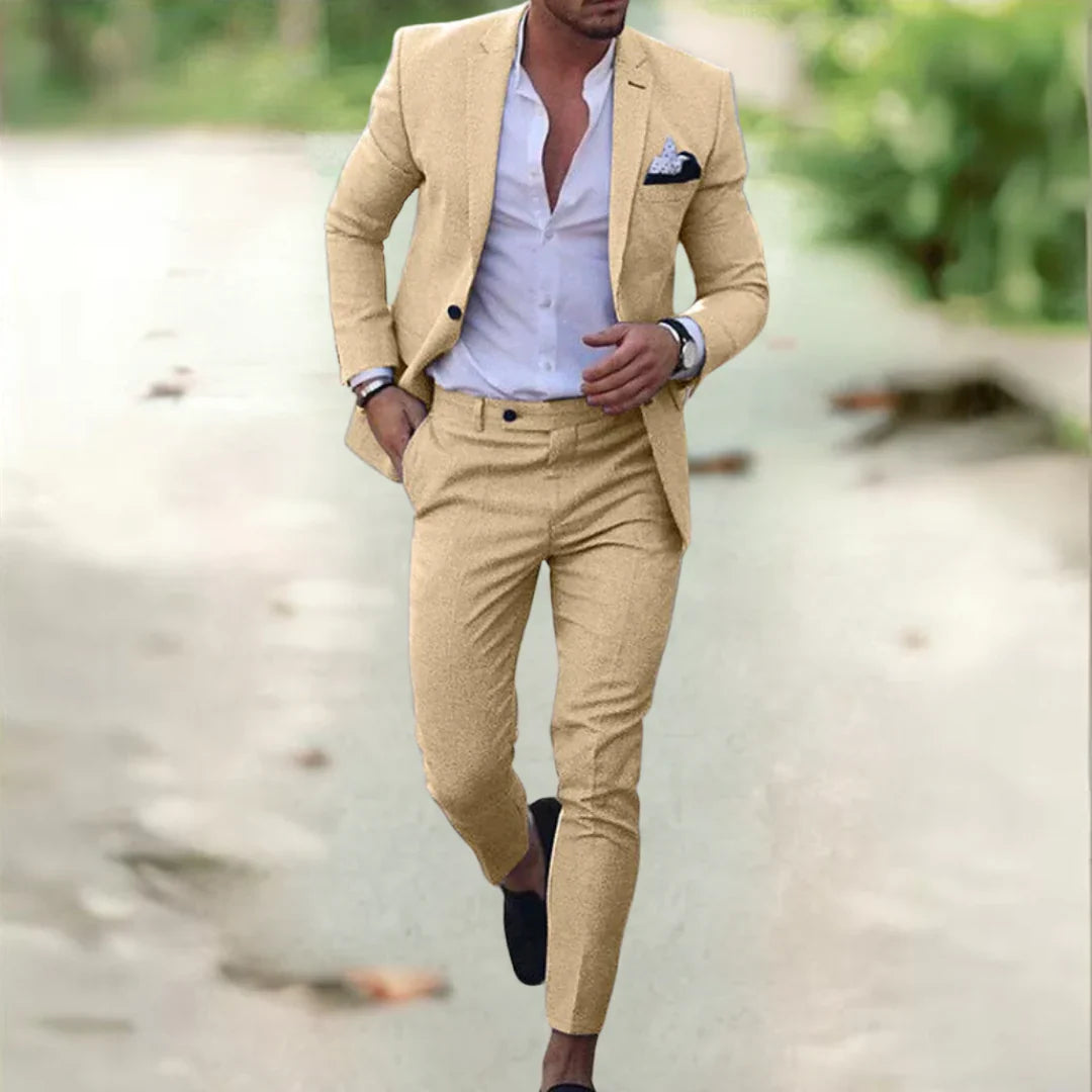Viki™ – Elegant men's suit (jacket + trousers)