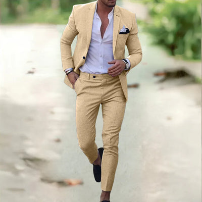 Viki™ – Elegant men's suit (jacket + trousers)