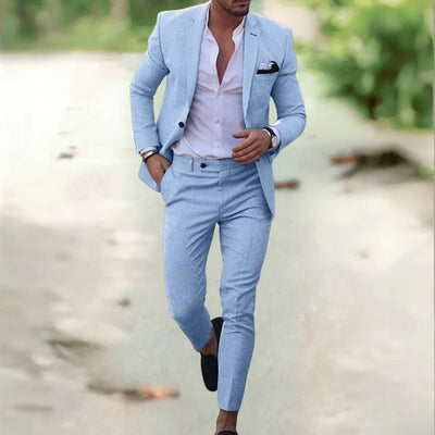 Viki™ – Elegant men's suit (jacket + trousers)