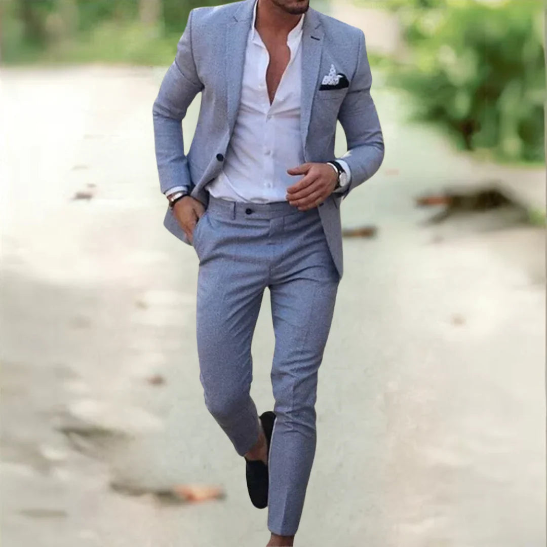 Viki™ – Elegant men's suit (jacket + trousers)