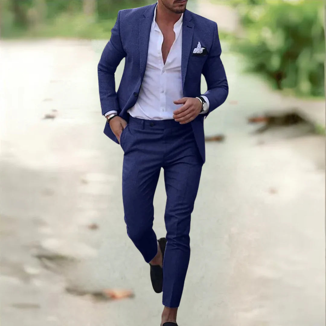 Viki™ – Elegant men's suit (jacket + trousers)