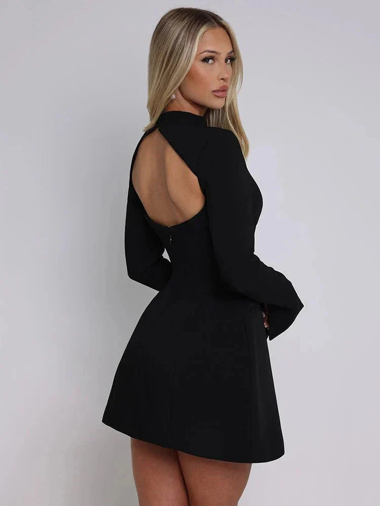 Viki™ | Stylish Backless Mini Dress