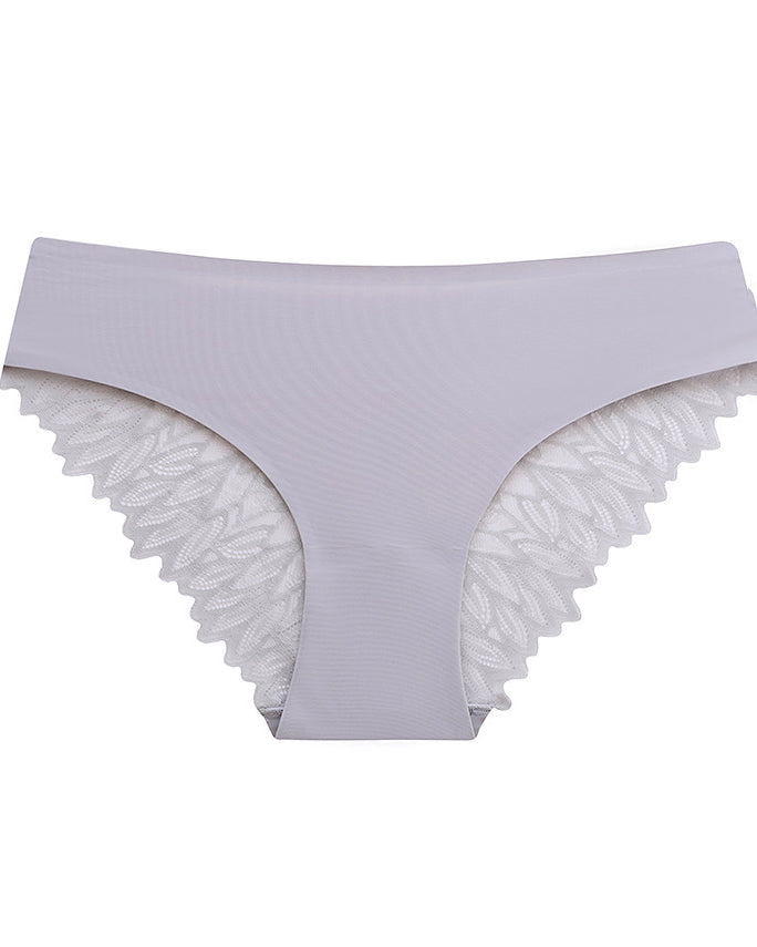 Seamless Lace Waist Panties
