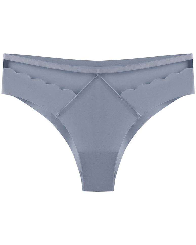 Hip Lifting Low Waist Ice Silk Seamless Invisible Breathable Briefs