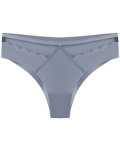 Hip Lifting Low Waist Ice Silk Seamless Invisible Breathable Briefs