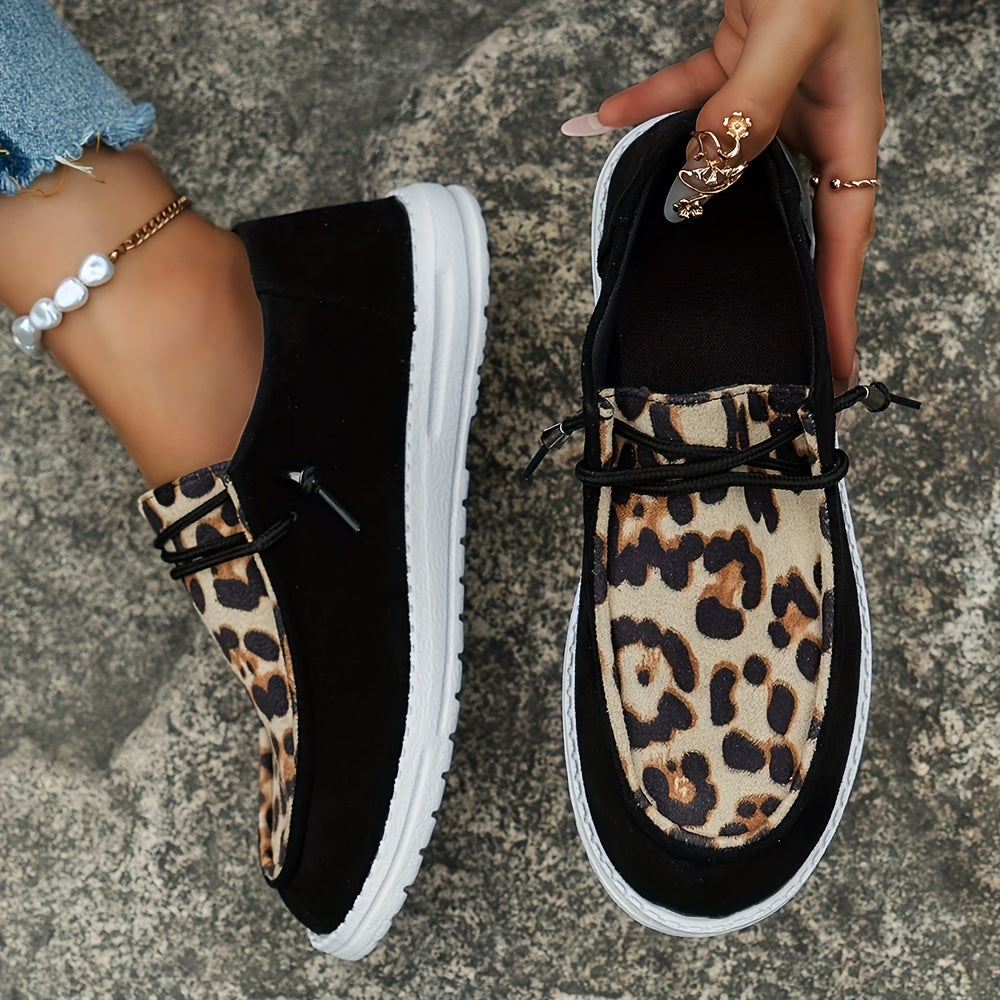 Viki - Leopard Print Casual Shoes