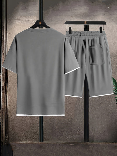 WAFFLE KNIT LOUNGE SET