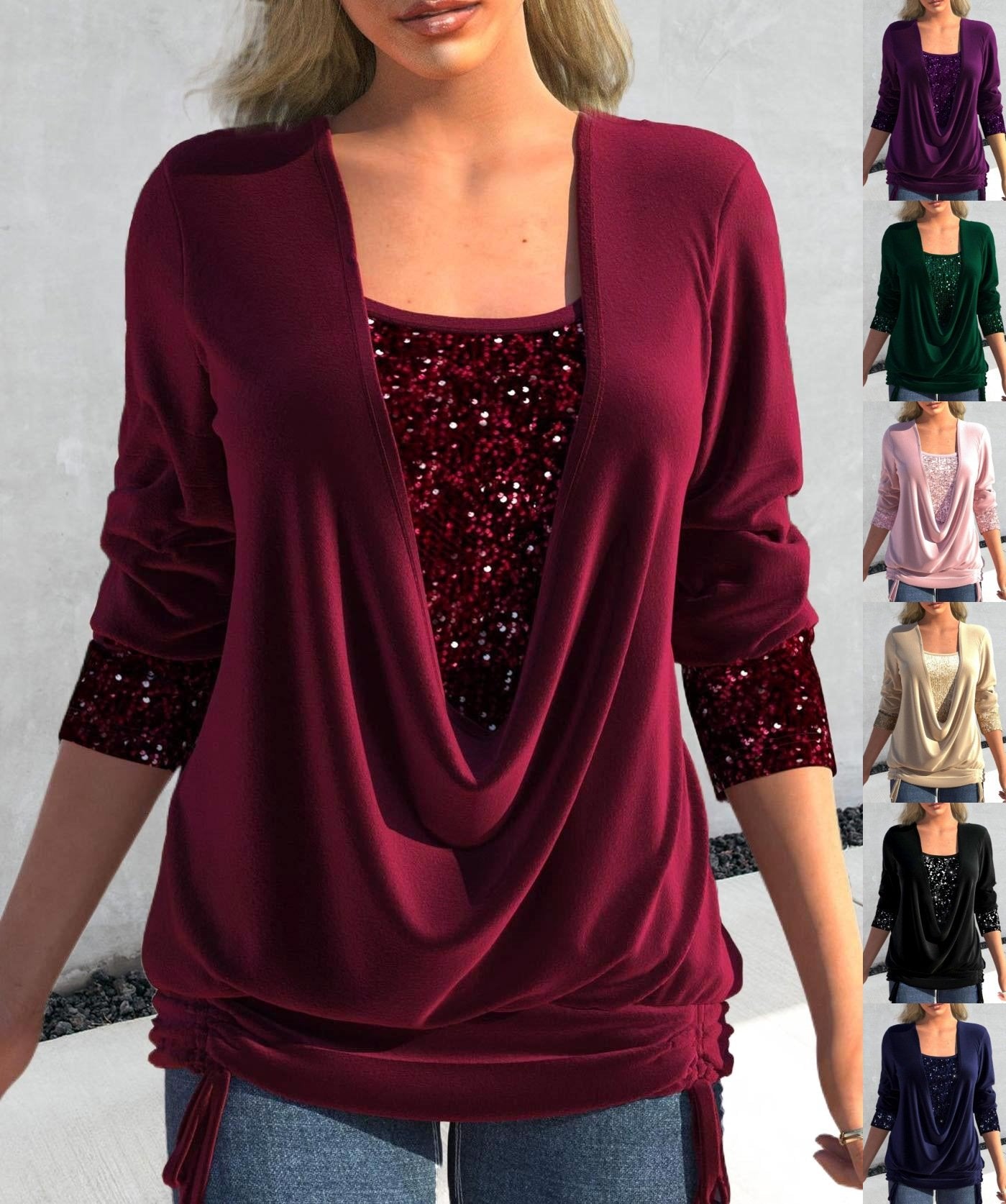 JOYCE | CHIC GLITTER TOP