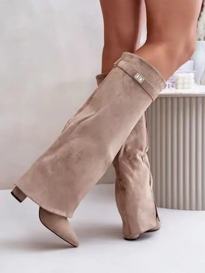 SUEDE BOOTS FOR FALL