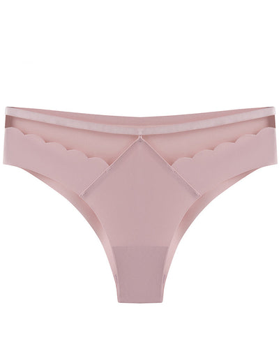 Hip Lifting Low Waist Ice Silk Seamless Invisible Breathable Briefs