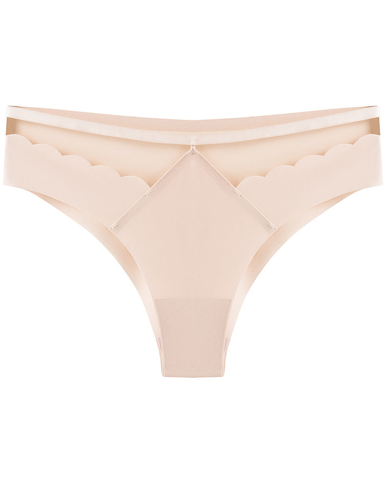 Hip Lifting Low Waist Ice Silk Seamless Invisible Breathable Briefs