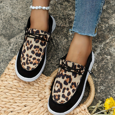 Viki - Leopard Print Casual Shoes
