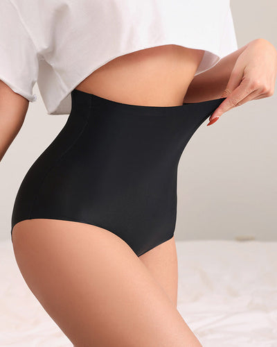 Culotte menstruelle taille haute à quatre couches, grande taille