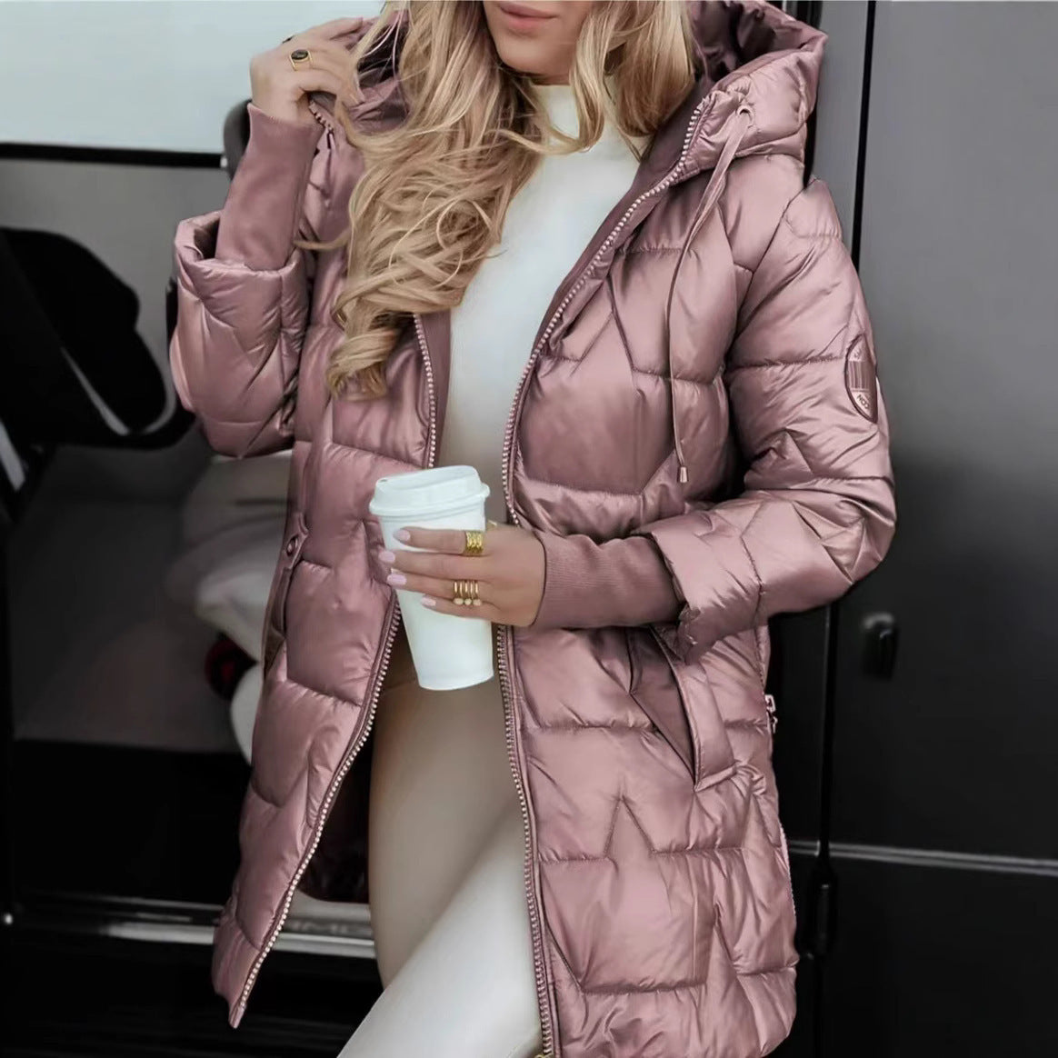 Women's Autumn Jacket with Hood