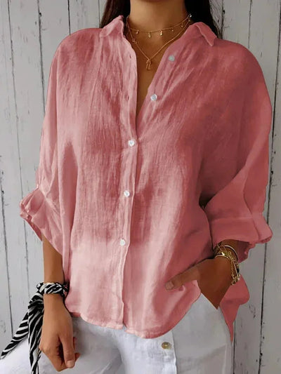 Viki – Relaxed Button-Up Shirt