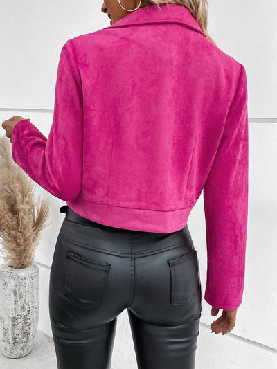 Zara - Elegant Suede Coat