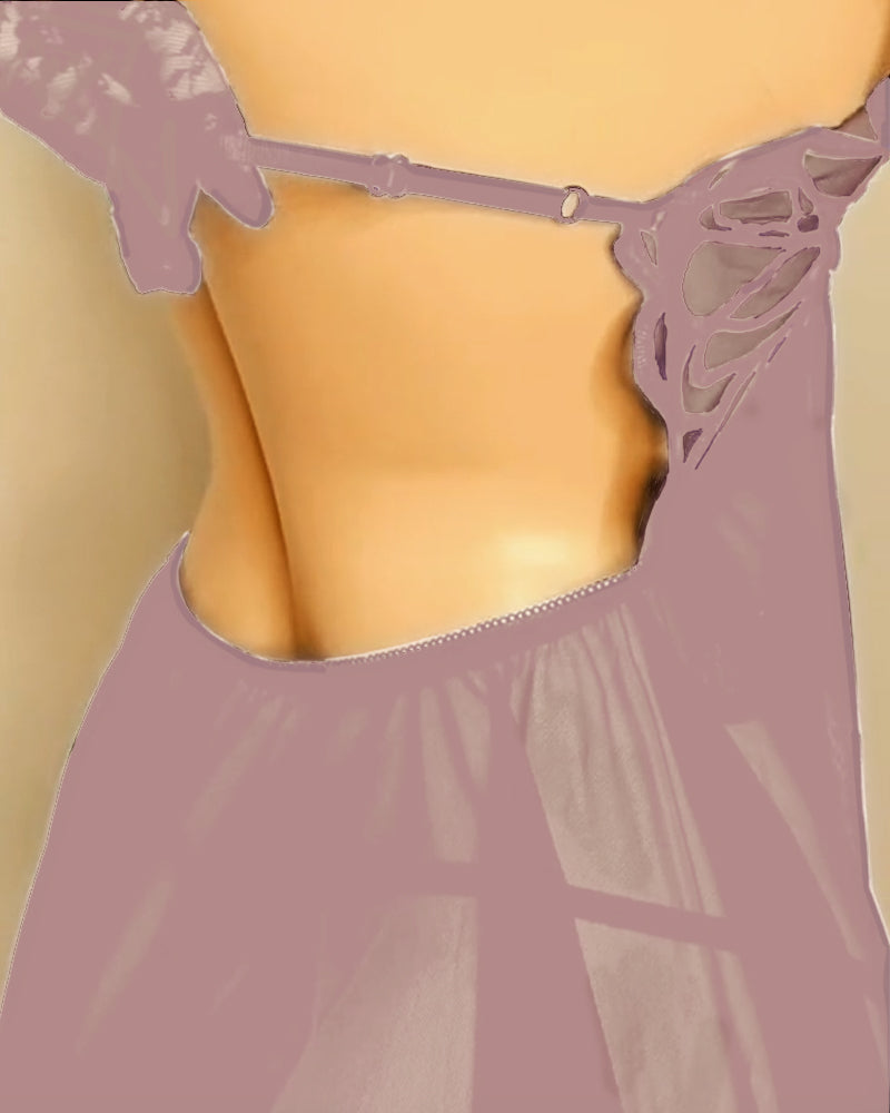 Chemise de nuit rafraîchissante et confortable dans une taille plus grande