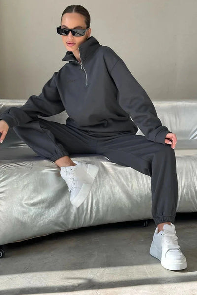 Brit & Boho™️ Ivana I Oversize Cotton Tracksuit