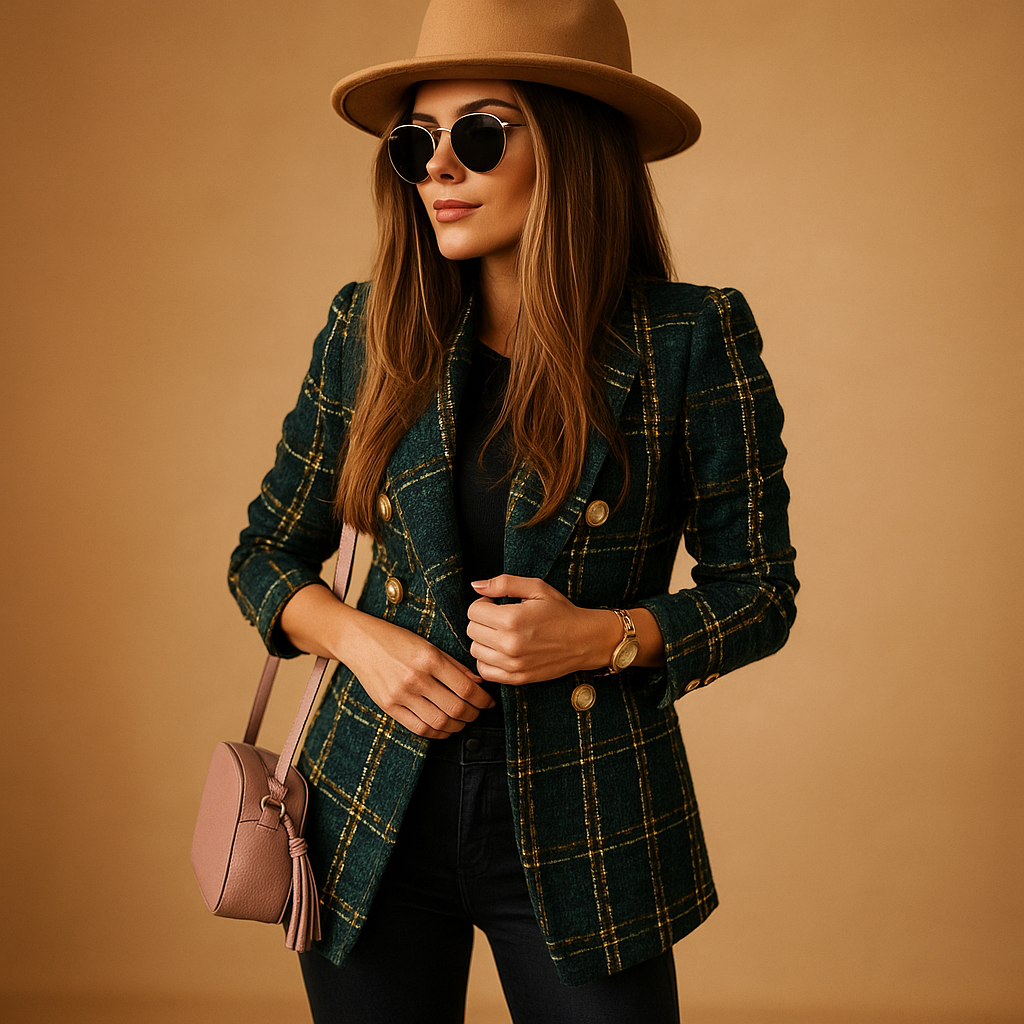Fitted Blazer with a Smart Fit for Women | Tessa