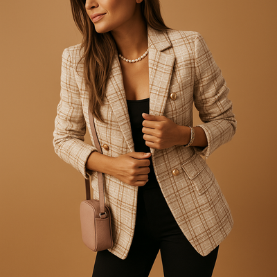 Fitted Blazer with a Smart Fit for Women | Tessa