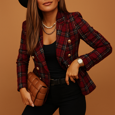 Fitted Blazer with a Smart Fit for Women | Tessa
