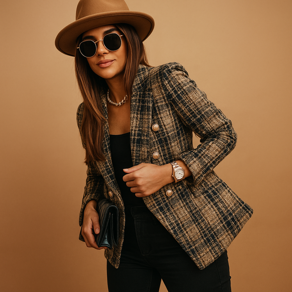Fitted Blazer with a Smart Fit for Women | Tessa