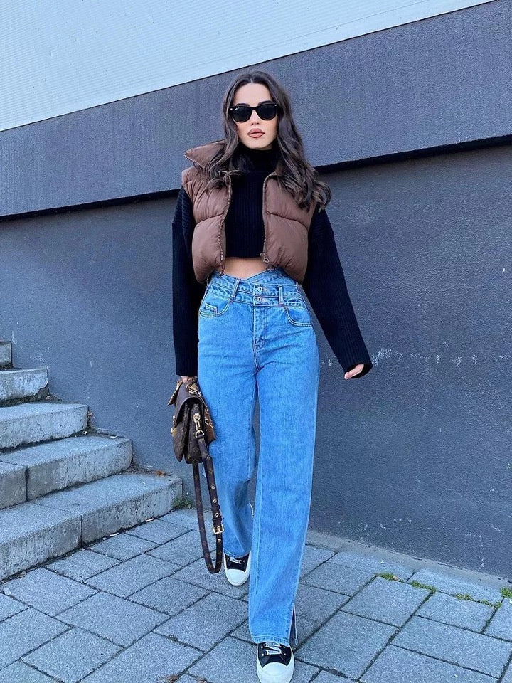 LEILA | Cropped Vest