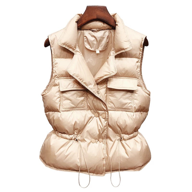 HEIDI | Lightweight Windbreaker Down Vest