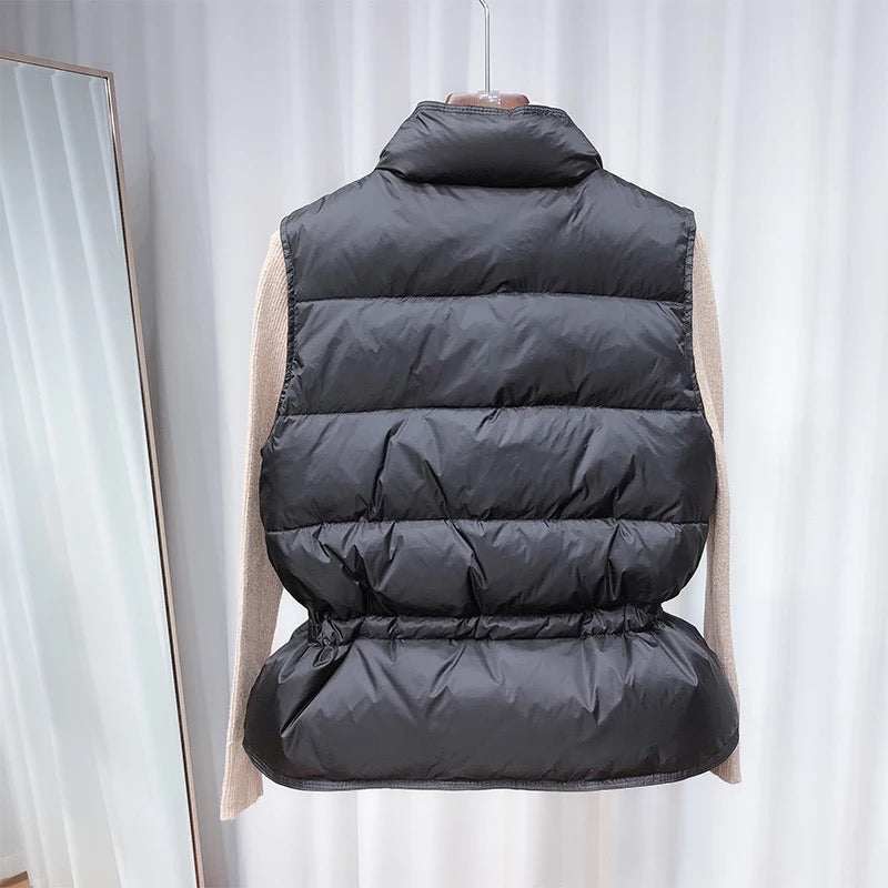 HEIDI | Lightweight Windbreaker Down Vest
