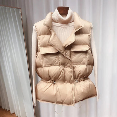 HEIDI | Lightweight Windbreaker Down Vest
