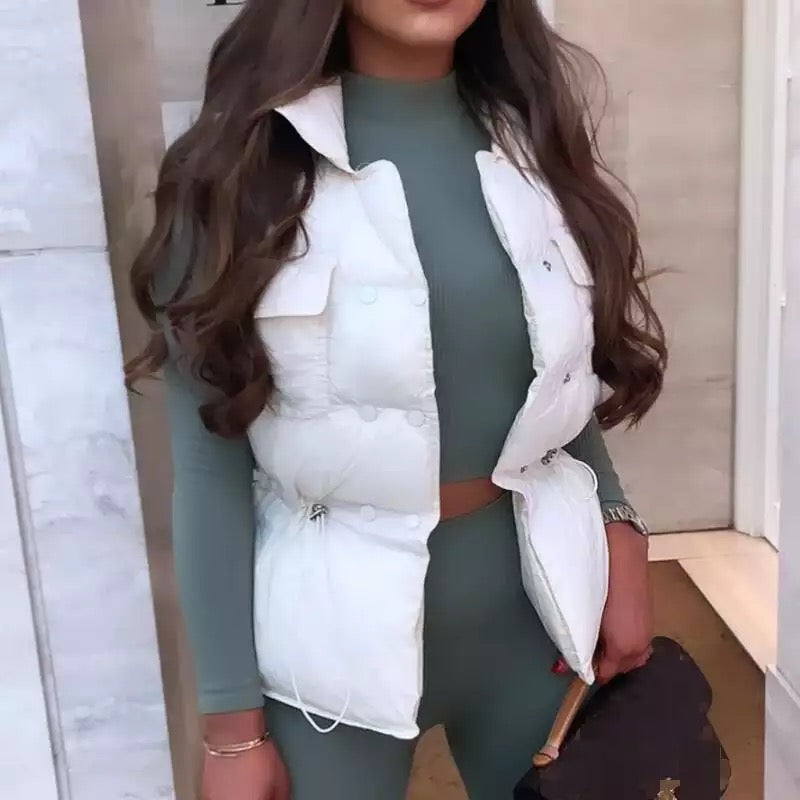 HEIDI | Lightweight Windbreaker Down Vest