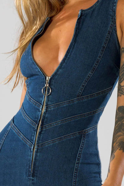 Brit & Boho™ I Merci Denim Jumsuit
