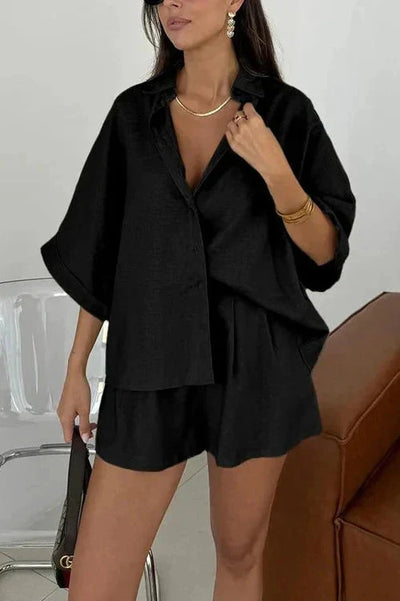 Brit & Boho™️ Mirana | Daily work and casual two-piece set