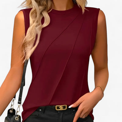 Viki| Chic and Breezy Summer Blouse for Warm Weather