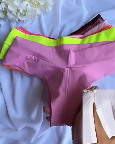 Sous-vêtements antibactériens de couleur unie
