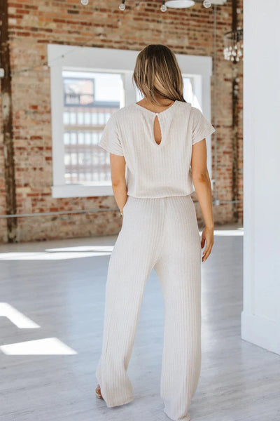 Brit & Boho™ I Robyn Ribbed Jumpsuit