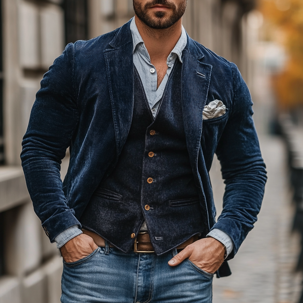 Nico | Comfort Blazer + Vest