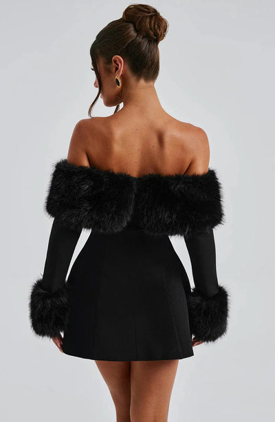 Brit & Boho™ I Merrit Mini Dress - Black